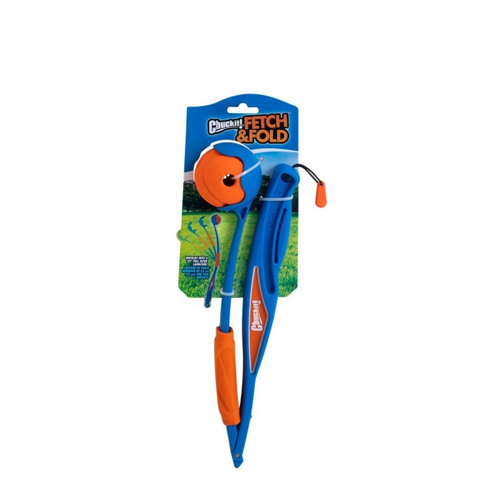 Chuckit! Fetch & Fold 25M Launcher with Medium Fetch Ball product image