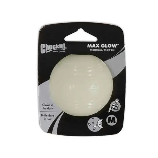 Chuckit! Max Glow Ball Medium 6.5cm (1 Pack) product image