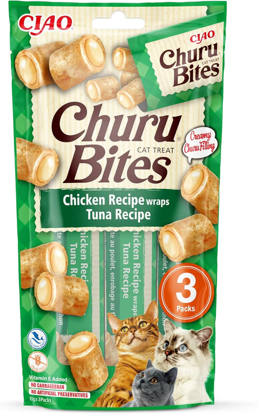 Churu Cat Treat Bites Chicken with Tuna Filling product image