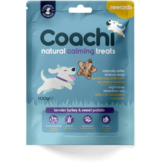 Coachi Natural Calming Treats Turkey 100g product image