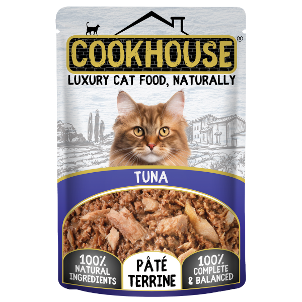Cookhouse Cat Pouch Tuna Pate Terrine 70g product image