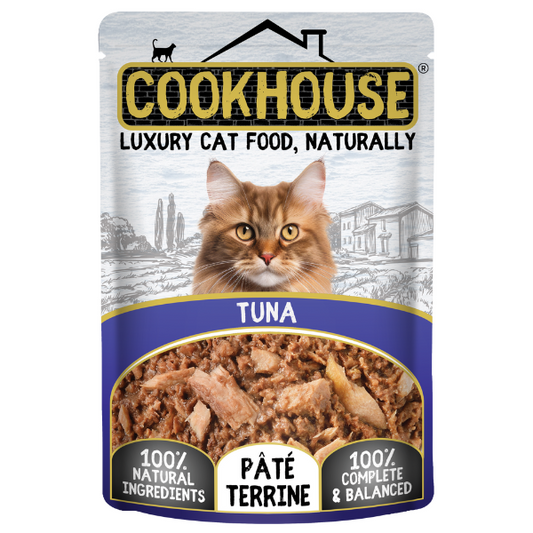 Cookhouse Cat Pouch Tuna Pate Terrine 70g product image