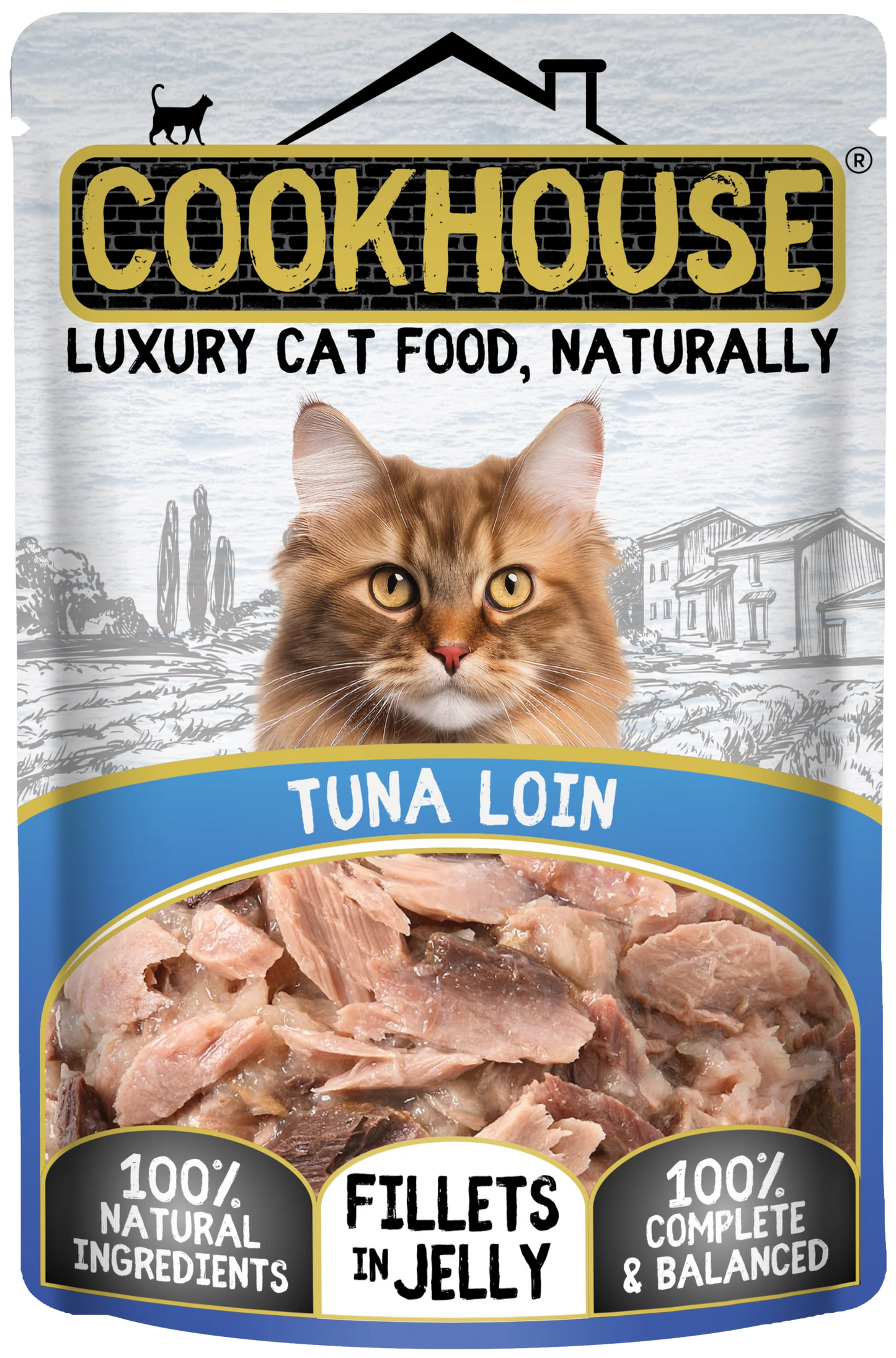 Cookhouse Cat Tuna Loin in Jelly 70g product image