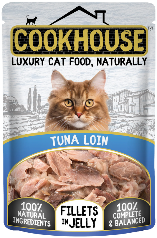 Cookhouse Cat Tuna Loin in Jelly 70g product image