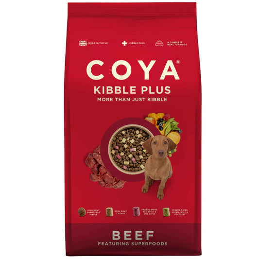 Coya Kibble Plus Adult Beef 1.5kg product image