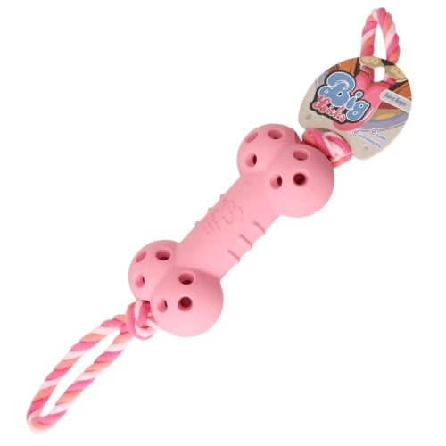 Durham Animal Feeds Bone Rope Toy - Pink product image