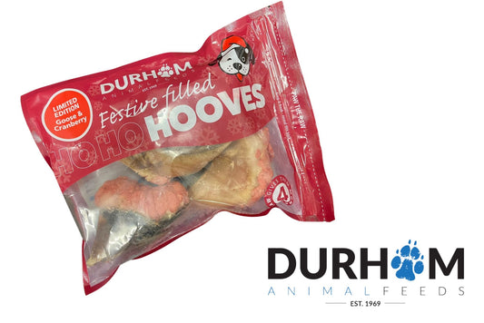Durham Animal Feeds Festive Hooves – Goose & Cranberry 4 Pack product image