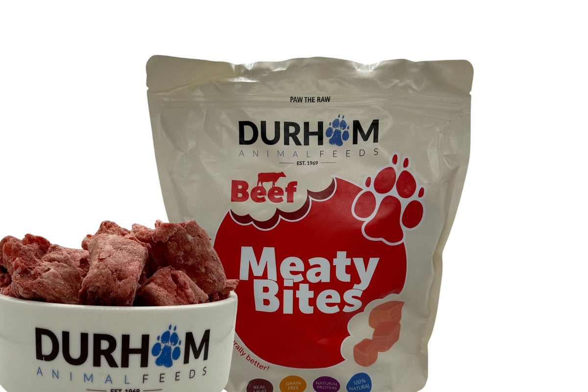 Durham Animal Feeds Meaty Bites Beef 1kg product image