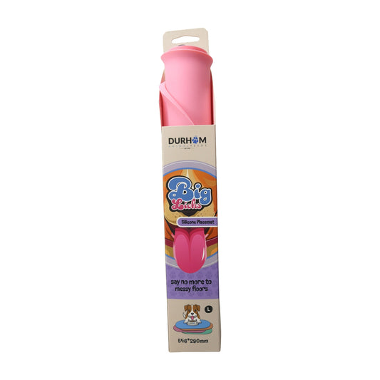 Durham Animal Feeds Big Licks Silicone Placemat - Large (546mm x 290mm) - Pink product image