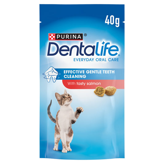 Dentalife Daily Oral Care Treats Cat Salmon 40g product image