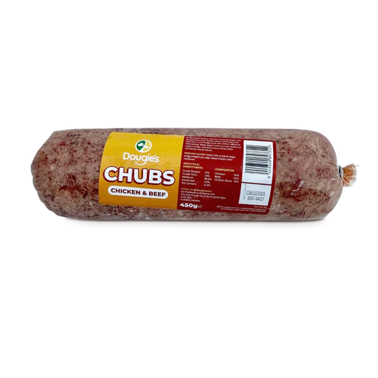 Dougies Chubs Chicken & Beef 450g product image
