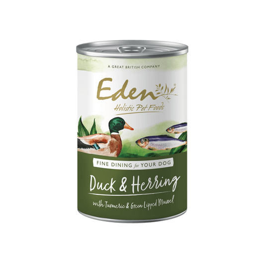 Eden Gourmet Dog Tin Duck And Herring 400G product image