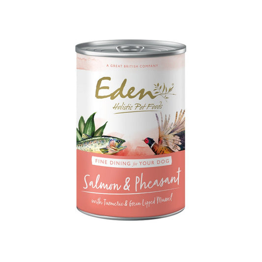 Eden Gourmet Dog Tin Salmon And Pheasant 400g product image