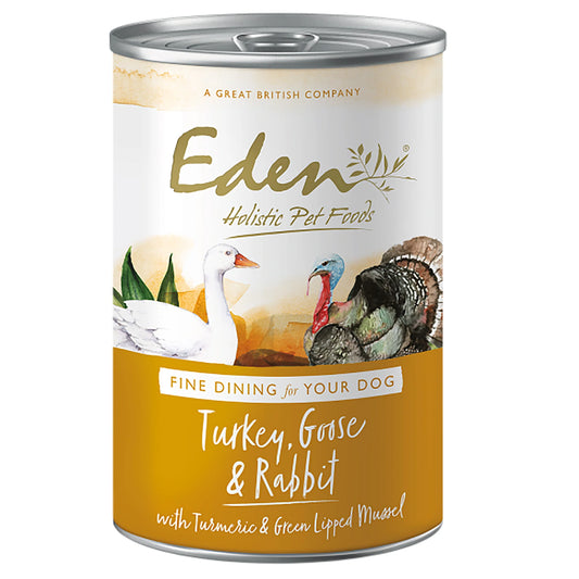 Eden Gourmet Dog Tin Turkey, Goose & Rabbit 400G product image