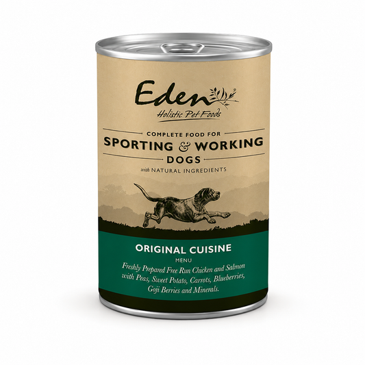 Eden Working Dog Tin Original Cuisine 400G product image