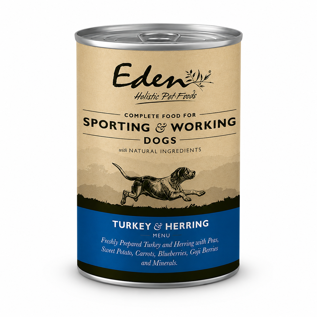 Eden Working Dog Tin Turkey & Herring 400G product image