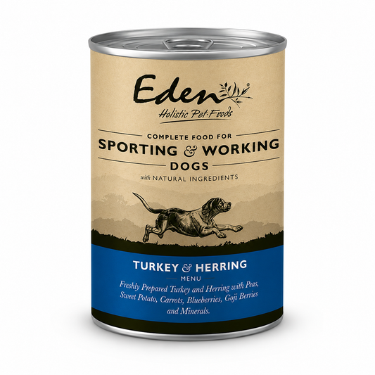 Eden Working Dog Tin Turkey & Herring 400G product image