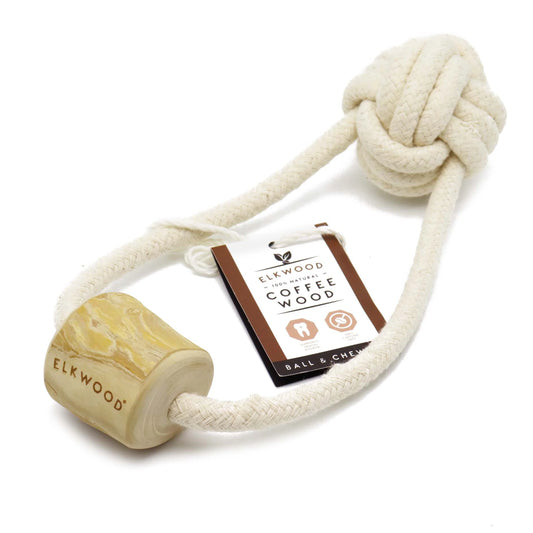 Elkwood Coffee Wood Ball & Chew Toy product image