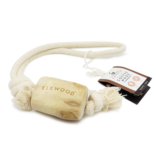 Elkwood Coffee Wood Rope Toy for Dogs product image