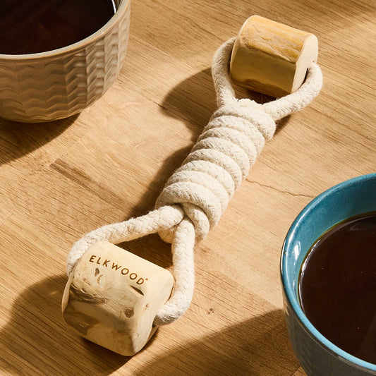 Elkwood Knotand Ball Toy Coffee Wood product image