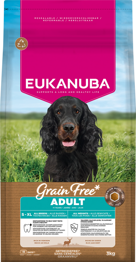 Eukanuba Adult Grain Free Ocean Fish Small/Medium Breed 12kg product image