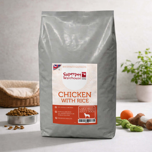 Superpet Super Premium Dog Large Breed Adult Chicken & Rice 12kg