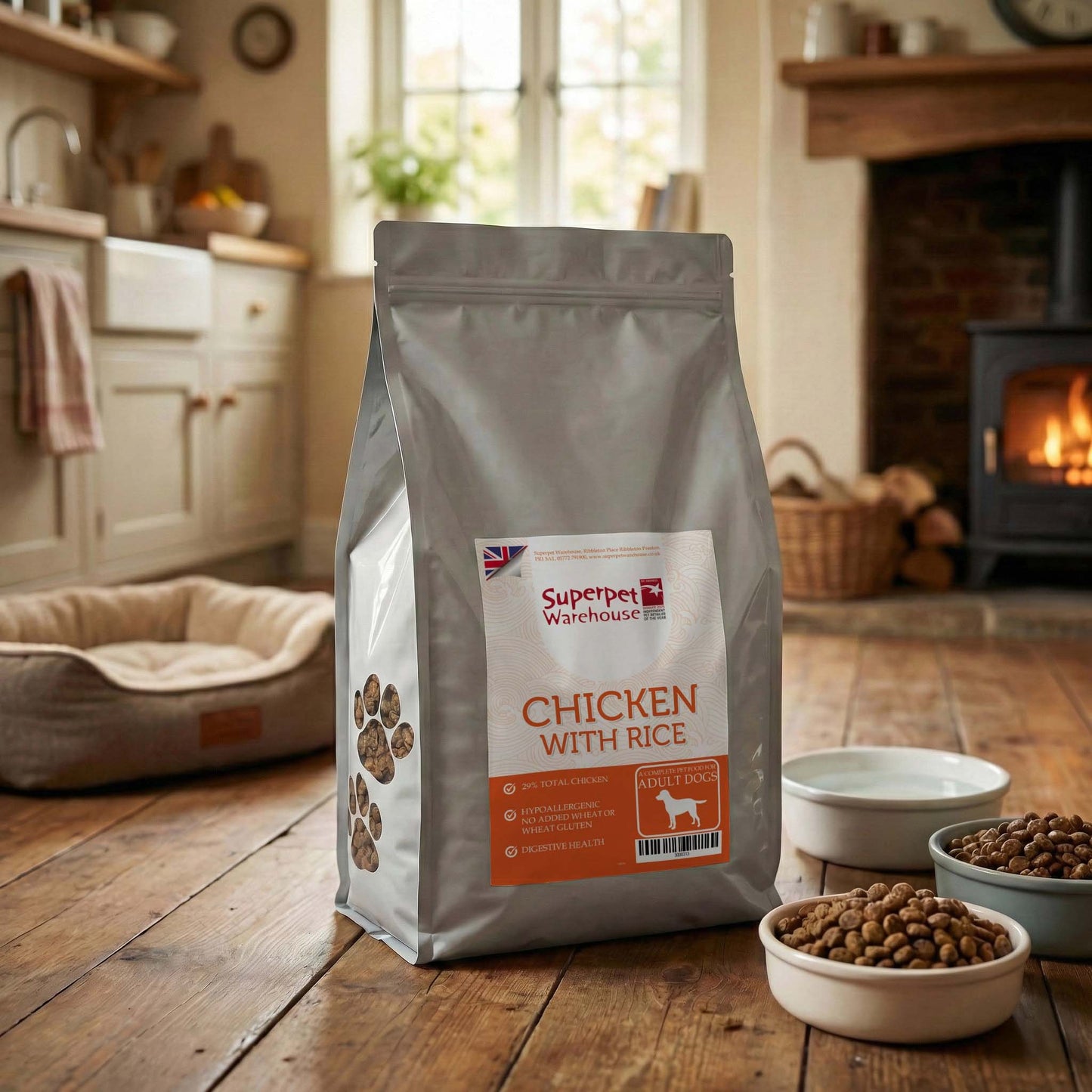 Superpet Super Premium Dog Adult Chicken & Rice 2kg