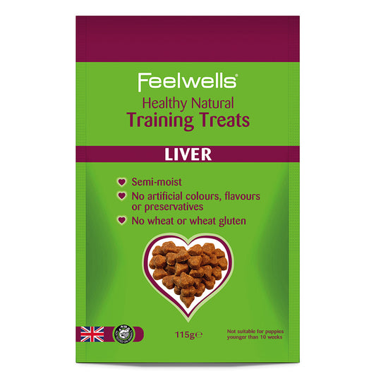 Feelwells Semi Moist Training Treats Liver 115g product image