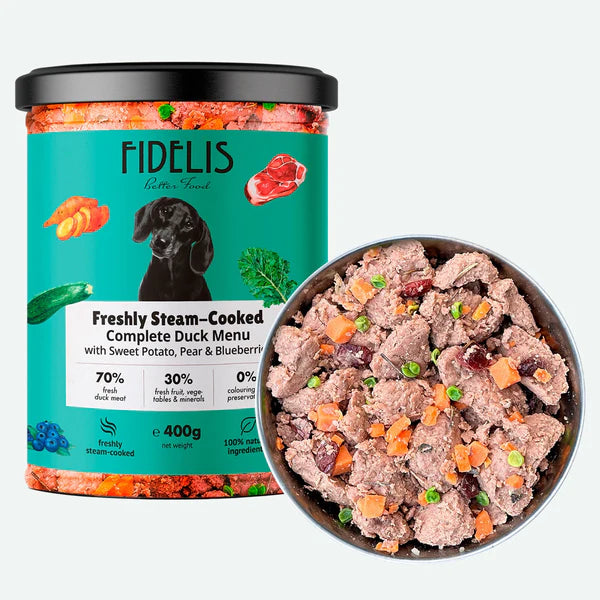 Fidelis Fresh Duck with Sweet Potato, Pear, and Cranberries 400g product image