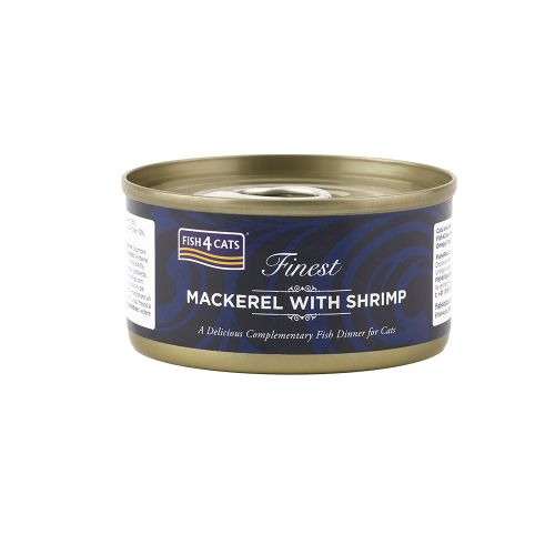 Fish4Cats Finest Mackerel With Shrimp 70g product image