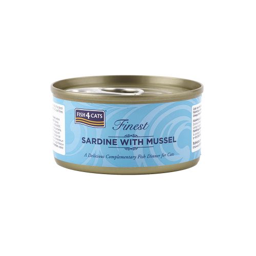 Fish4Cats Finest Sardine With Mussel 70g product image