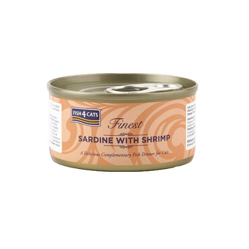 Fish4Cats Finest Sardine With Shrimp 70g product image