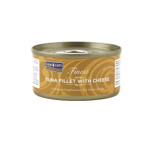 Fish4Cats Finest Tuna Fillet With Cheese 70g product image