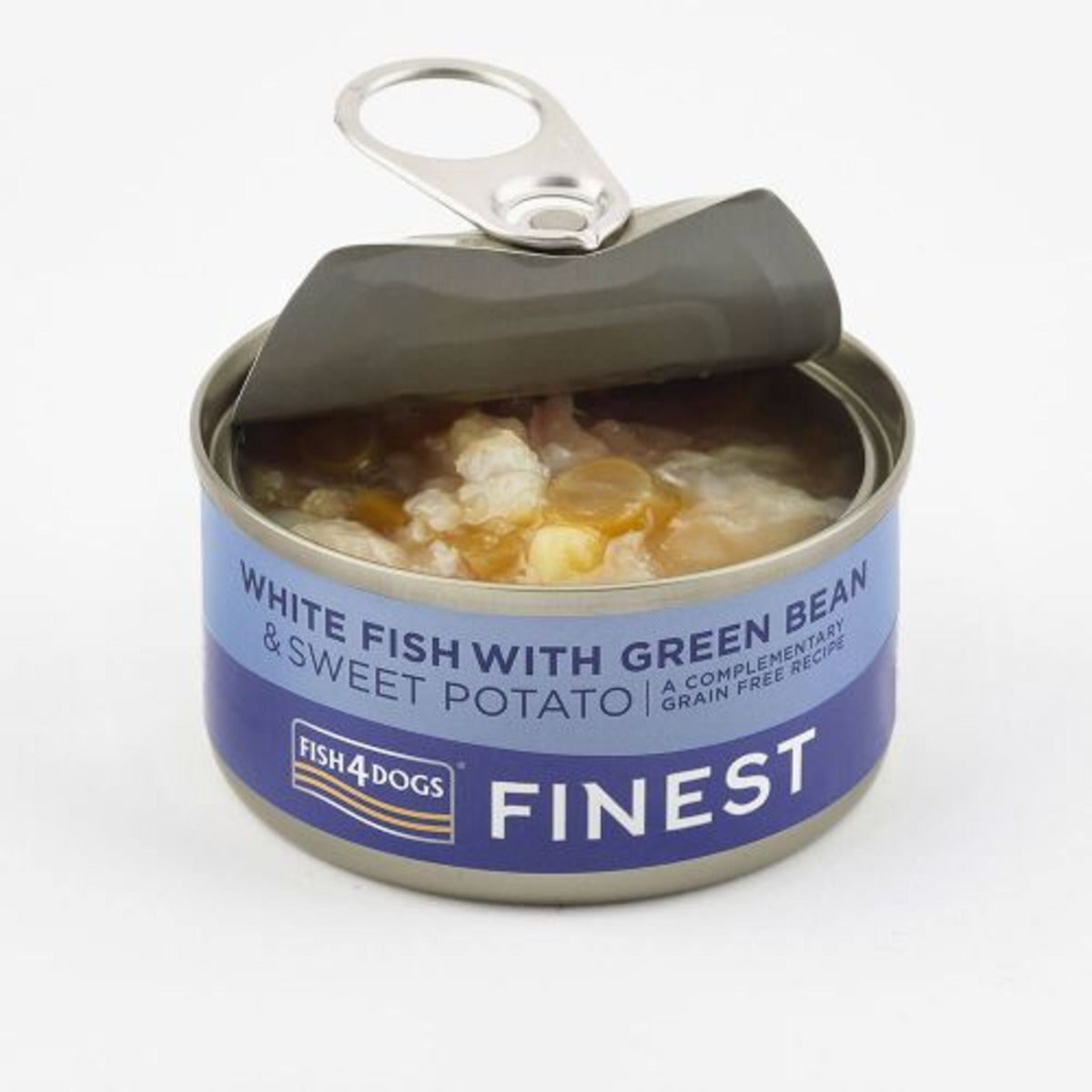 Fish4dogs Can Finest White Fish With Green Bean & Sweet Potato 85G product image