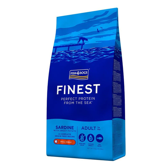 Fish4Dogs Finest Adult Sardine With Sweet Potato (Small Kibble) 6kg product image