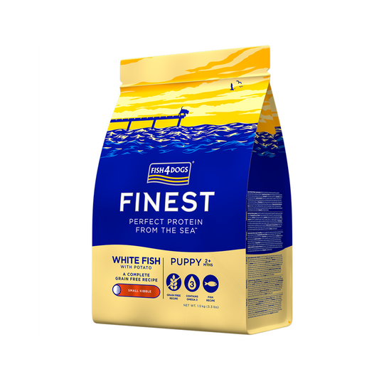 Fish4Dogs Finest Puppy White Fish With Potato (Small Kibble) 1.5kg product image