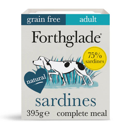 Forthglade Complete Grain Free Adult Sardine 395g product image