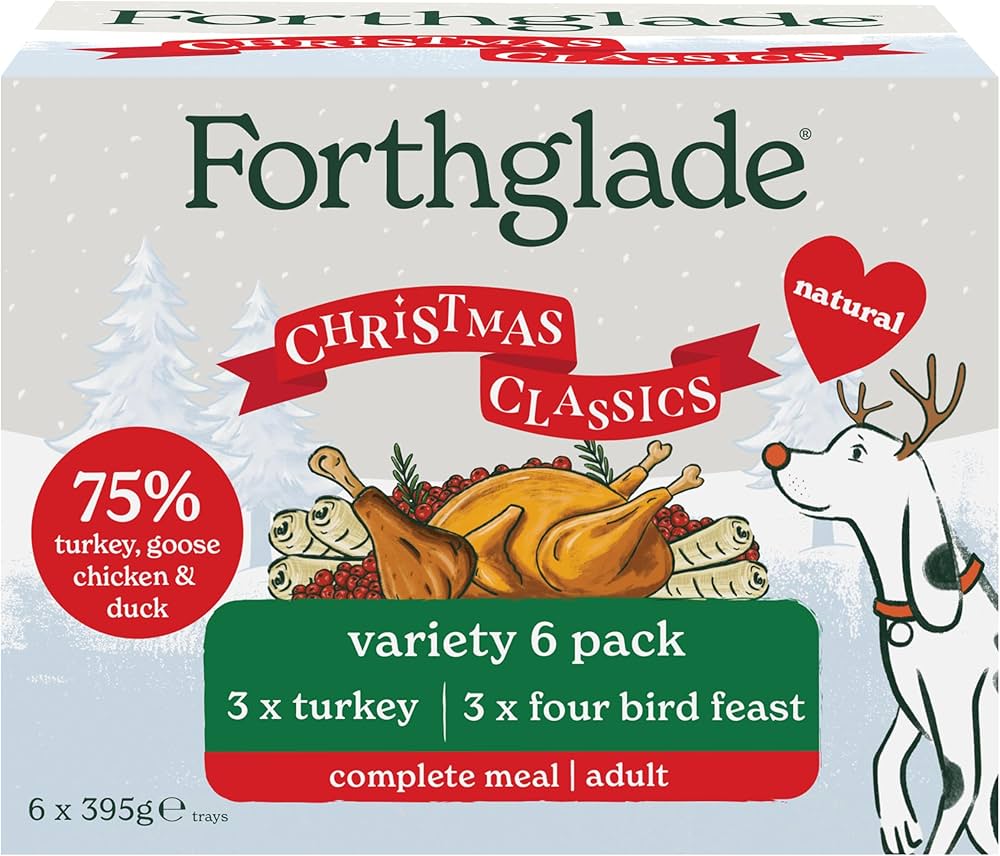 Forthglade Multipack Christmas Classics 6x395g product image