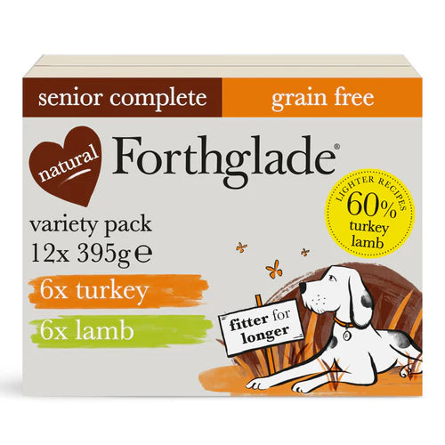 Forthglade Multipack Senior Turkey & Lamb 12x395g product image