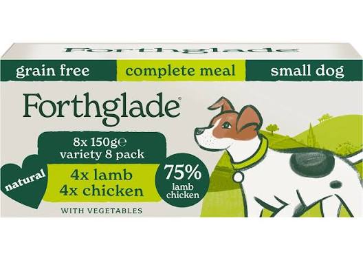 Forthglade Small Dog Variety Pack Chicken & Lamb 8 x 150g product image
