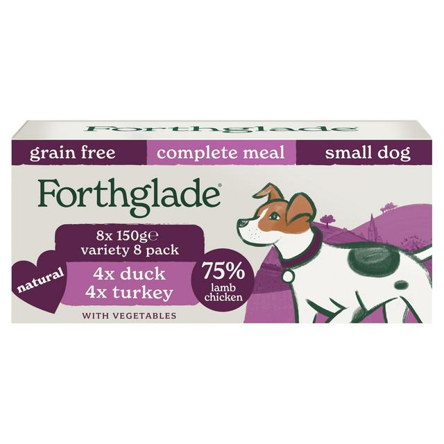 Forthglade Small Dog Variety Pack Duck & Turkey 8 x 150g product image