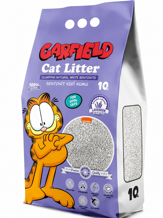 Garfield Bentonite Lavender Cat Litter 10L product image