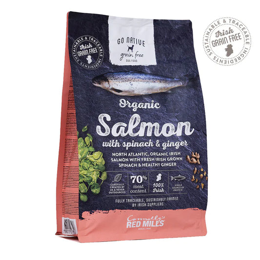 Go Native Salmon with Spinach and Ginger 12kg product image