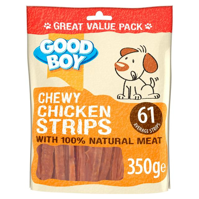 Good Boy Chewy Chicken Strips 350g product image