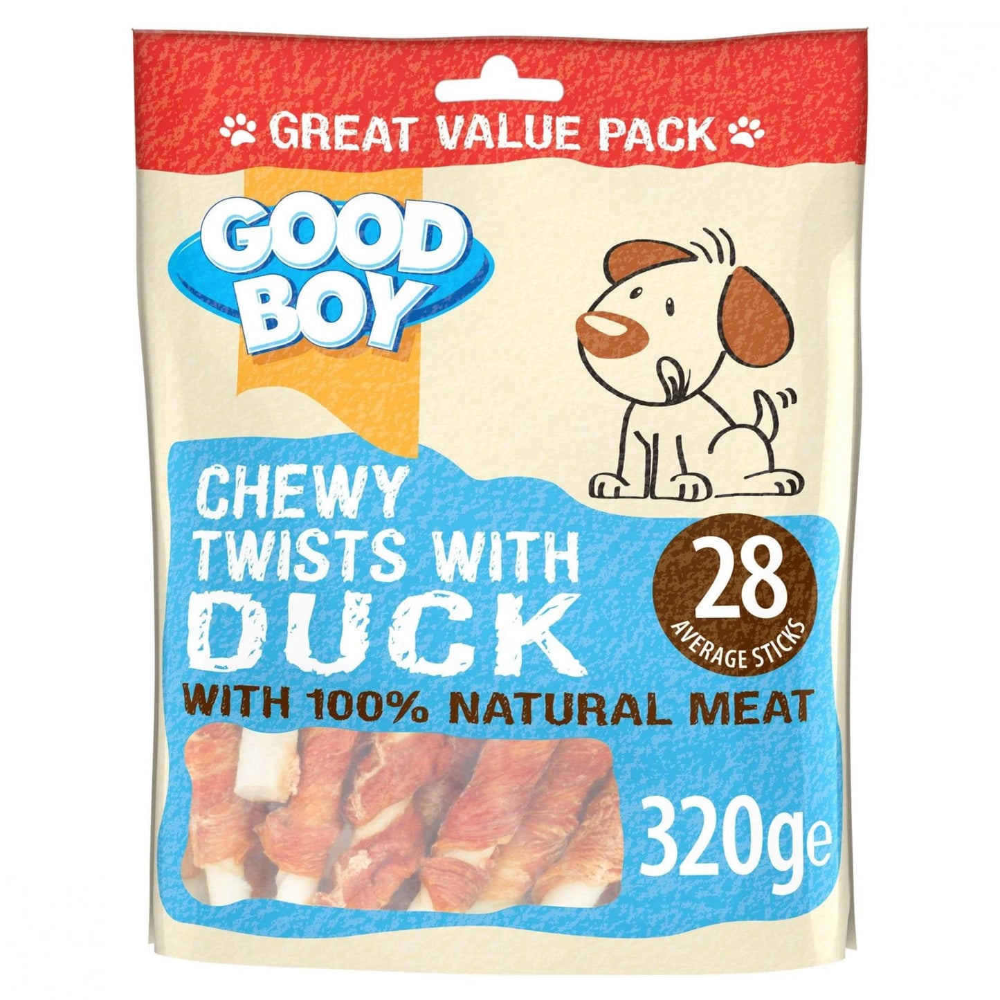 Good Boy Chewy Twists With Duck product image