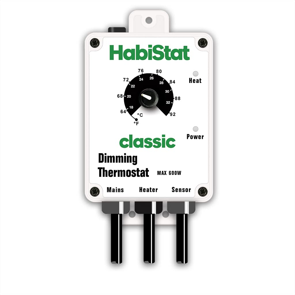 HabiStat Dimming Thermostat, White, 600 Watt product image