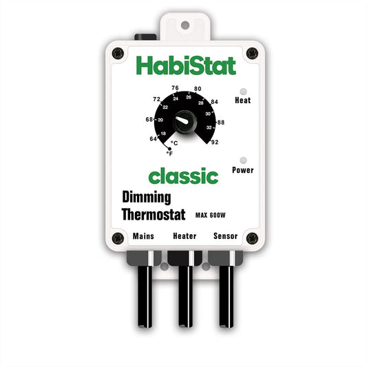 HabiStat Dimming Thermostat, White, 600 Watt product image