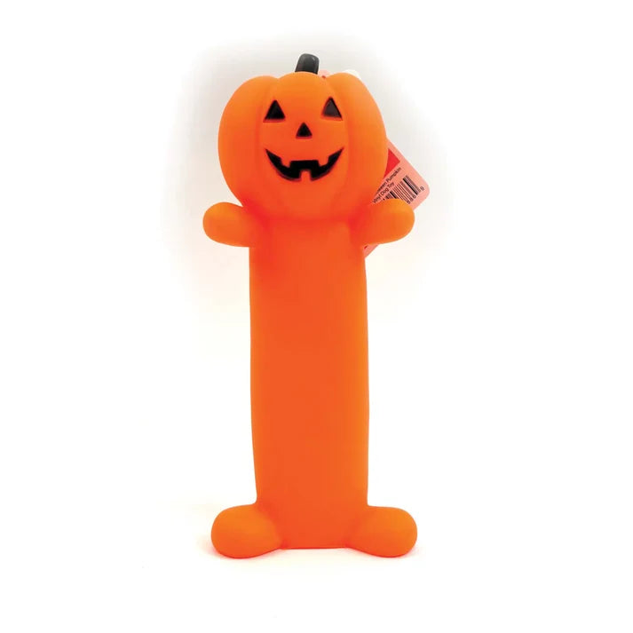 Happy Pet Halloween Vinyl Pumpkin Dog Toy product image