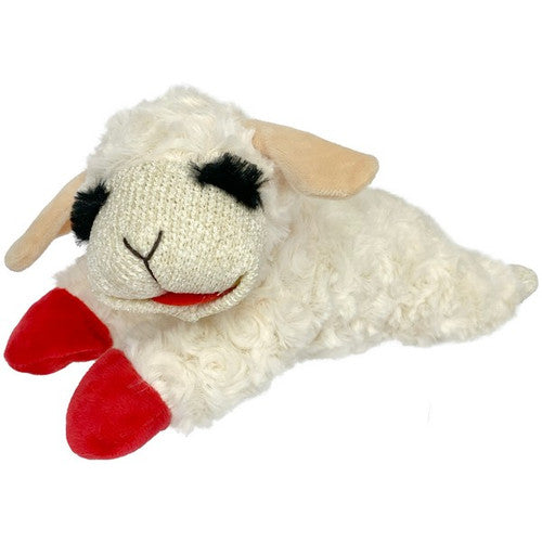 Multipet Lamb Chop Plush Dog Toy Medium 10.5" product image