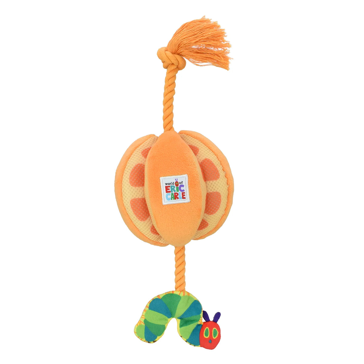 Happy Pet The Very Hungry Caterpillar Orange Rope Tug product image
